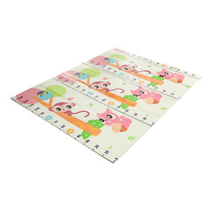 Tapis <span class=keywords><strong>d</strong></span>'éveil pour bébé à trois volets, double face, avec un fond antidérapant, adapté à l'<span class=keywords><strong>apprentissage</strong></span> du bébé - Product Image 2