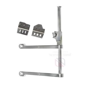 Écarteur manuel à 2 lames en acier inoxydable réglable pour chirurgie thoracique, réutilisable, certifié CE, instrument chirurgical de classe - Product Image 4