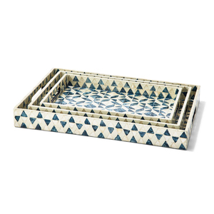 Plateaux à bougies en nacre de meilleure nouvelle collection Plateaux de rangement naturels Design personnalisé Salle à manger Décoration intérieure - Product Image 2
