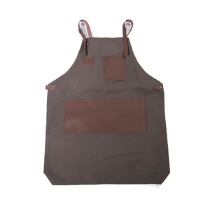 Delantal de Barbero Profesional de Cuero, Delantal Personalizado para Estilista, Chaquetas de Barbero para Corte de Cabello Hechas con Materiales de Alta Calidad - Product Image 5