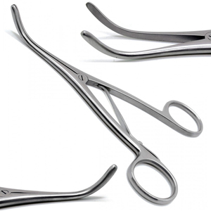 Forceps de dilatateur trachéal Trousseau de vente chaude 5.5 "| Dilatateur de voies respiratoires en acier inoxydable de haute qualité pour les procédures de trachéotomie - Product Image 1