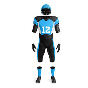 Haut fabricant uniforme de football américain nouveau Style meilleur matériau haute qualité uniforme de football américain Service OEM - Product Image 5