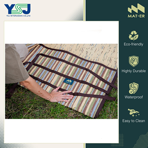 Estera de playa plegable de polipropileno PP 100% de doble cara impermeable fácil de limpiar de la mejor calidad de proveedor de origen tailandés - Product Image 6