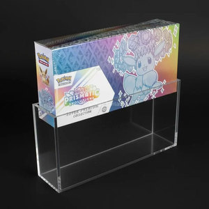 Estuche Acrílico con Tapa Magnética para Caja de Colección Super Premium de Evoluciones Prismáticas de Pokémon <span class=keywords><strong>Escarlata</strong></span> y Violeta, Resistente a los Rayos UV - Product Image 2