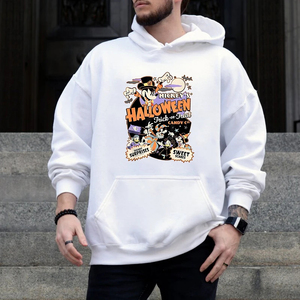 เสื้อฮู้ดผู้ชายลายมิกกี้ฮาโลวีนน่ากลัวเสื้อฮิปฮอปกลางแจ้งอนิเมะมิกกี้มีฮู้ด - Product Image 5