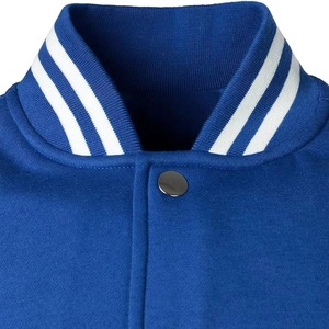 Chaqueta Bomber Casual para Hombre, Cuello Alto, Logotipo Frontal, Poliéster/Algodón, Alta Calidad - Product Image 4