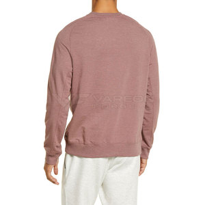 Sweat-shirts minimalistes pour hommes Fresh Drop, idéaux pour la superposition, la détente et la mode quotidienne, en coton mélangé. - Product Image 2