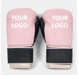 Guantes de Boxeo DWELT GEARS de Tela Sostenible, Uso Profesional, Transpirables, Resistentes al Viento, Diseño de Dedos Completos, Gancho Ajustable - Product Image 1