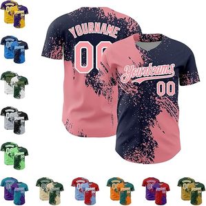 Camisetas de béisbol personalizadas para fanáticos de equipos deportivos y ligas Ajuste transpirable cómodo con nombres y números personalizados - Product Image 6