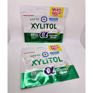 [Seochang] Bolsa con cremallera de goma (Bolsa de goma de xilitol) Embalaje resellable con protección contra la humedad Bolsa de almacenamiento de goma - Product Image 3