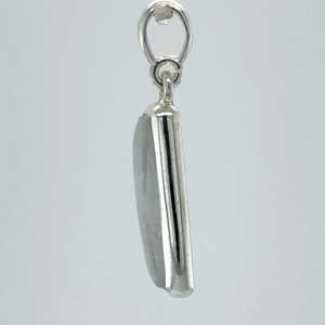 จี้พลอยสีรุ้งแท้รูปทรงสี่เหลี่ยมหรือสี่เหลี่ยม925เงินแท้ทำด้วยมือเครื่องประดับอัญมณี - Product Image 2