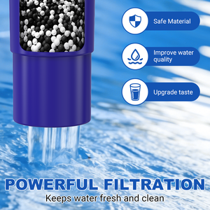 Carafe filtrante à eau au charbon actif 20CR01/CRF950L, manuelle, à piles, pour filtration d'eau domestique et extérieure - Product Image 4