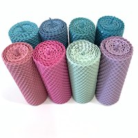 Kit de Fabricación de Velas Ecológicas DIY al por Mayor, Láminas de Cera de Abeja en Forma de Panal, Color Azul Celeste, Variedad de Tamaños, Velas para Niños, Navidad