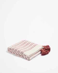 Manta de Alta Calidad para Sofá, Cama, Viajes, Hotel u Oficina, Color Sólido, 100% Algodón, con Borlas Tejidas, Ideal para Regalo - Product Image 3