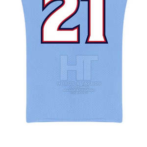 Uniforme de football américain respirant, manches courtes, grande taille, vêtements de sport, marque privée - Product Image 6