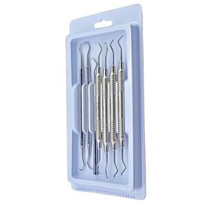 Jacquette ทันตกรรม Scaler ชุดอุปกรณ์กําจัดคราบฟันด้านหน้าด้านหลังชุด 7 ชิ้น CE ได้รับการอนุมัติ - Product Image 5