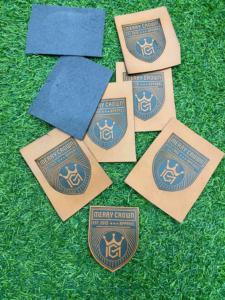 Parches de cuero de la mejor calidad, accesorios de ropa Premium - Product Image 3