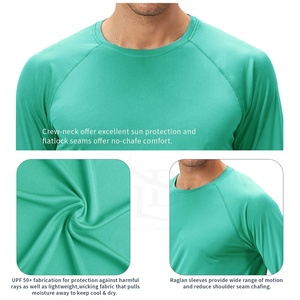 Profesional fabrica manga larga hombres compresión Rash Guard hombres de alta calidad gimnasio compresión Rash Guards para la venta - Product Image 6