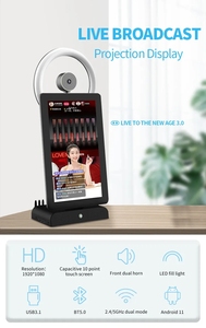 Máy Phát Sóng Trực Tiếp 15.6 Inch Để Bàn Mới Thiết Bị Phát Trực Tiếp Tích Hợp Mạng Xã Hội - Product Image 2