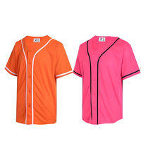 Maillot de baseball personnalisé vierge style vintage rétro respirant avec nom, numéro et logo imprimés, manches courtes, pour adultes, fournisseur OEM 100%
