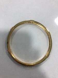 Brazalete de oro de 14kt con diamantes de 2,29 quilates Esmalte negro con diamantes naturales Certificado IGI-Regalo perfecto para mamá o su amiga - Product Image 4