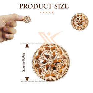 กระดุมเหล็กสำหรับชุดพิธีการคุณภาพดีที่สุด แบรนด์ส่วนตัว ดีไซน์ใหม่ - Product Image 2