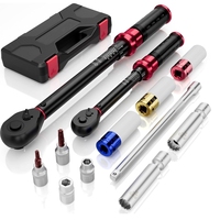 Juego de 12 llaves inglesas de alta calidad de 5 a 170 pies. Kit de herramientas de llave dinamométrica multiusos con caja de mantenimiento de coche OEM personalizable LB
