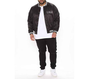 Chaqueta Varsity de Lona Ligera de Alta Calidad con Logotipo Bordado, para Hombre y Mujer, con Capucha, Estilo Urbano, Impermeable - Product Image 3