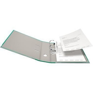 Falken Recycolor 80mm DIN <b>A4</b> Binder Cardboard Material with Kraft Paper Outer and Inner Lamination File <b>Folder</b> Accessories - Product Image 4