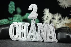 Colgante de Plata de Ley 925 con Nombre de Doble Capa y Corte Brillante Redondo de Moissanita, Colgante de Boda para Hombre y Mujer de Phoenix Enterprise - Product Image 3