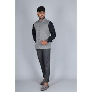 Chaquetas de lana chaqueta de lana harringbone para hombre chaleco abrigo diseñador alta moda elegante chaleco abrigo - Product Image 4