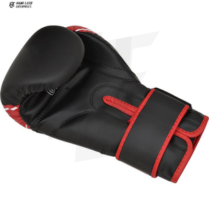 Venta al por mayor Premium 12OZ 14OZ Guantes de boxeo de cuero genuino Tamaño personalizado Alta calidad Sparring Entrenamiento Guantes MMA - Product Image 5