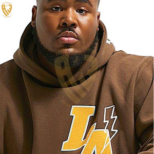 Chándal con capucha de manga larga para hombre con estampado de soplo Joggers transpirables-Temporada de invierno negro liso-Precio barato - Product Image 2