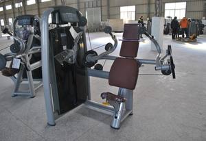 Machine de musculation en acier réglable, presse de puissance, entraînement des bras, <span class=keywords><strong>extension</strong></span> des <span class=keywords><strong>triceps</strong></span> en position debout, pile de poids de 70 kg, usage commercial - Product Image 3