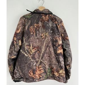 Vestes de bombardier de chasse imperméables confortables isolées-Camo Real-Tree Jungle-Print Salopette Warm-Zipper Jackets pour hommes - Product Image 5