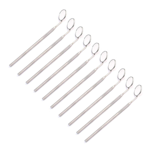 Miroir buccal dentaire sur mesure, manche long en acier inoxydable, fabriqué au Pakistan, outil d'examen dentaire personnalisable de haute qualité - Product Image 2
