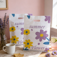 Sacs d'emballage personnalisables avec logo, sacs en plastique LDPE pour desserts et aliments, adaptés aux vêtements pour enfants, chaussettes