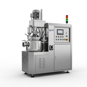 Mélangeur émulsifiant à cisaillement élevé en acier inoxydable industriel pour crème, lotion, gel, pommade, sauce alimentaire, conception facile à nettoyer, 500L - Product Image 6