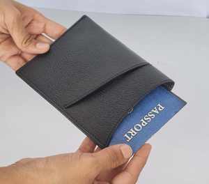 Leather Travel <b>Wallet</b> Cover for Women Men Credit <b>Cards</b> Slots Boarding Passes Passport <b>Holder</b> Case - Product Image 5