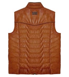 Chaleco de Cuero Transpirable para Hombre, Material Mezclado de Alta Calidad para Pesca Deportiva, Longitud Corta, Mandarín, Novedad, Verano - Product Image 2