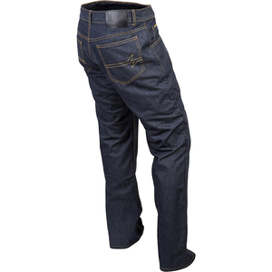 Durable <b>Men's</b> <b>Biker</b> <b>Jeans</b> with Skinny Design Abrasion-Resistant for Lining Breathable & Quick Dry - Product Image 3