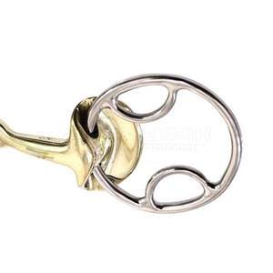 Última equitación de alta calidad personalizada todos los colores disponibles Magic Bradoon Snaffle Bit en venta al por mayor - Product Image 4