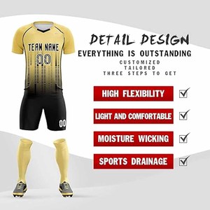 Nuevo Diseño de Conjuntos de Camisetas de Fútbol para Adultos, Equipación de Fútbol de Invierno, Ropa Deportiva y Uniformes OEM para Entrenamiento, Subido por Dress Sports - Product Image 6