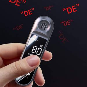 Testeur d'alcool portable rechargeable haute précision sans contact avec écran LCD, éthylotest, homologation CE Rohs - Product Image 4