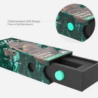 Boîte à tiroirs résistante aux enfants personnalisée pour cartouches d'huiles essentielles, mousse EVA |   Électronique grand public rigide de qualité supérieure OEM