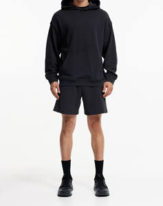 Thick Fleece Pullover Winter Warm Casual Cotton Streetwear pullover long sleeve with hooded <b>plain</b> <b>hoodies</b> for <b>men</b> - Product Image 1