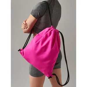 Custom Icon Drawstring <b>Backpack</b> for Promotional Sport Merchandising - Product Image 5