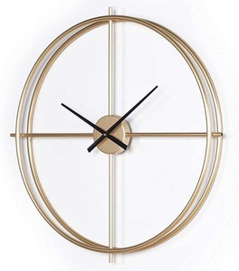 Circle Metal <b>Wall</b> <b>Clock</b> New Design Trendy <b>Wall</b> Hanging <b>Wall</b> <b>Clock</b> Customized High Quality <b>Clock</b> - Product Image 2