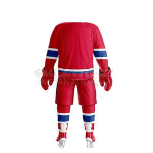 ชุดกีฬาฮ็อกกี้น้ำแข็งชุดออกกำลังกายดีไซน์ยอดนิยมชุดฮ็อกกี้น้ำแข็งน้ำหนักเบาผลิตในปากีสถาน - Product Image 2