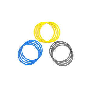 Ensemble d'entraînement de vitesse et d'agilité par étapes Anneau d'agilité Stockage et portabilité faciles Multi Feature Sports Speed Training Agility Ring - Product Image 6